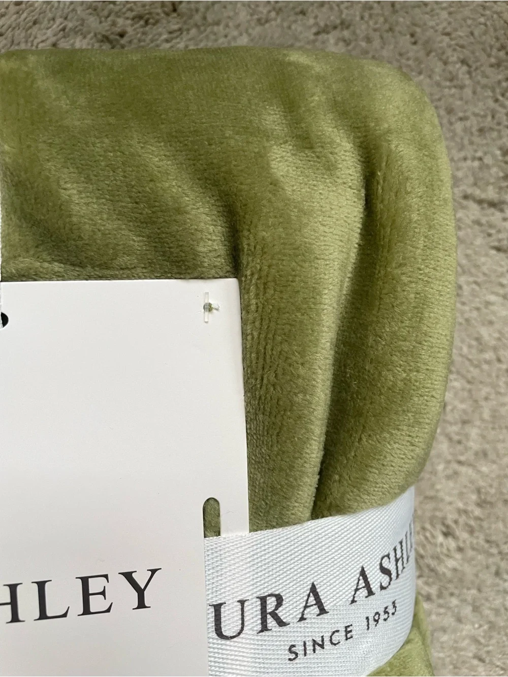 Laura Ashley Floral Reversible Quilt Throw - Pink & Green new